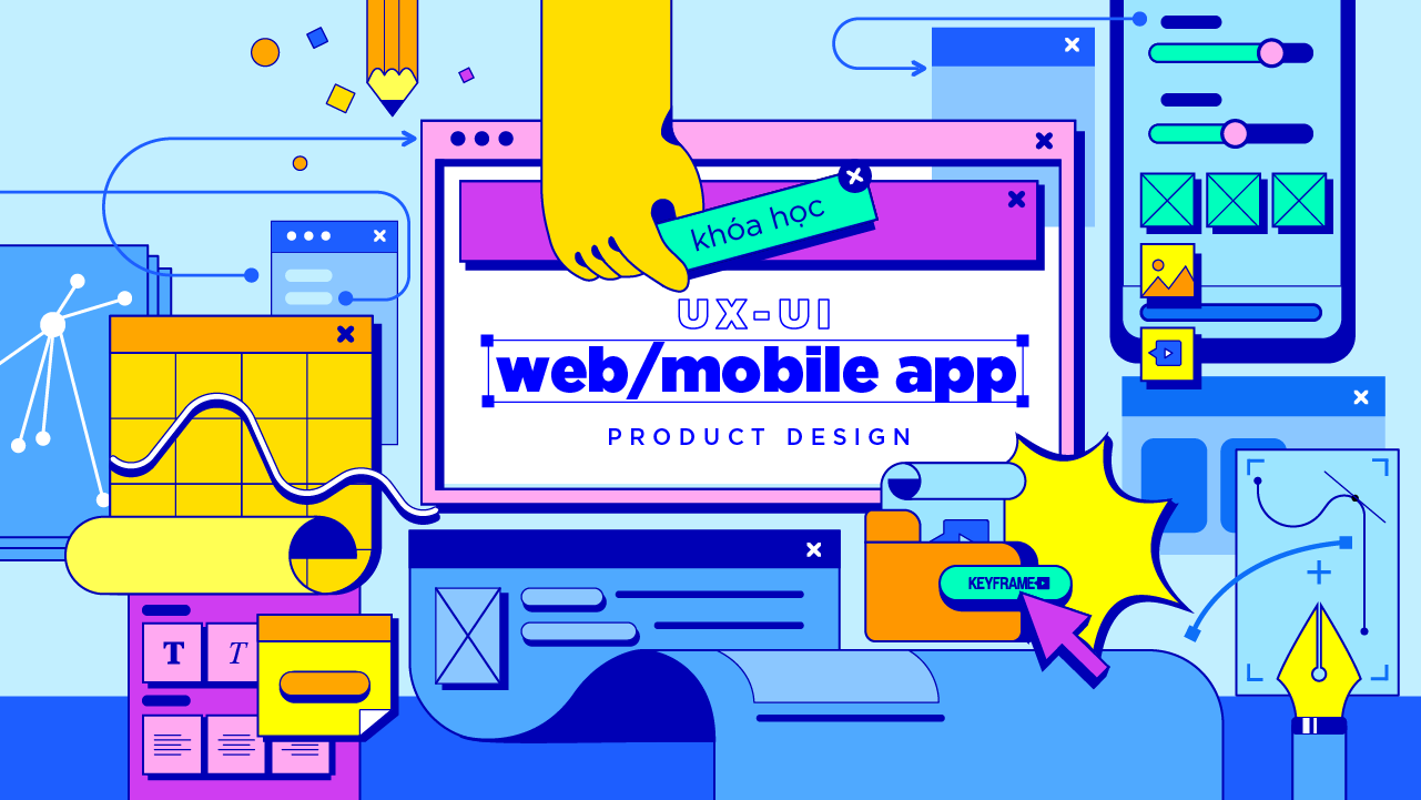 share khoa hoc Thiet Ke UXUI Web Mobile App Product Design Keyframe