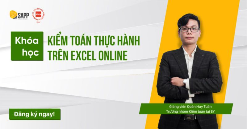 share khoa hoc ACCA Kiem Toan Thuc Hanh Tren Excel Online SEA