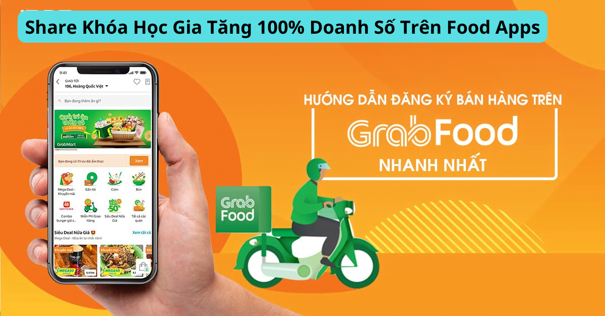 Share Khóa Học Gia Tăng 100% Doanh Số Trên Food Apps