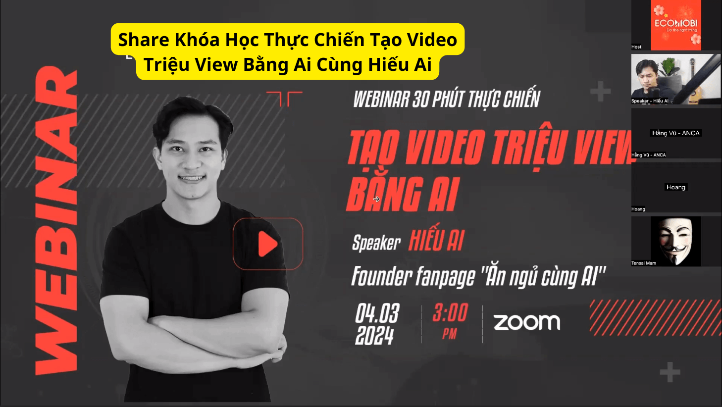 chia se khoa hoc tao video trieu view voi ai cung hieu ai